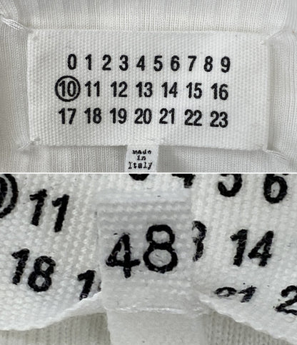 メゾン マルジェラ 長袖Ｔシャツ ホワイト      メンズ SIZE 48  Maison Margiela