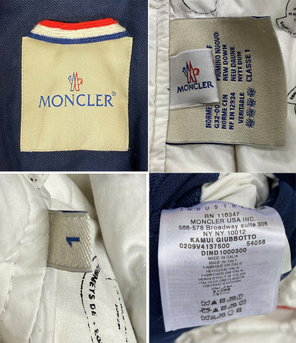 モンクレール  テーラードジャケット ネイビー      メンズ SIZE 1  MONCLER