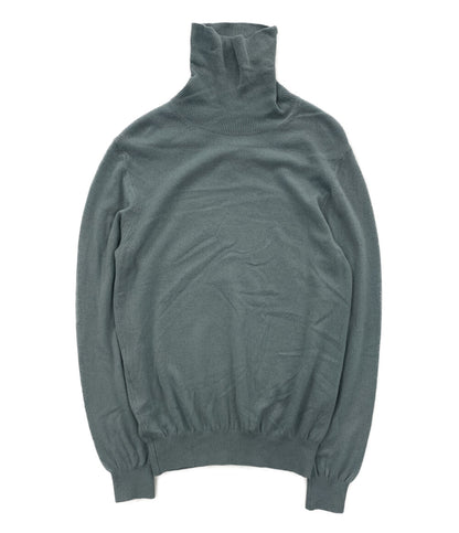 SLOANE スローン ニット ハイネック ブルー レディース SIZE 4