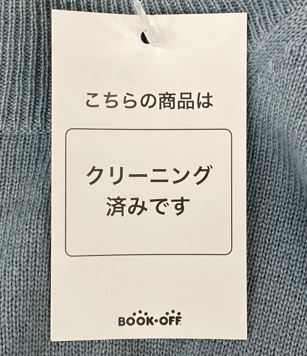 SLOANE スローン ニット ハイネック ブルー レディース SIZE 4