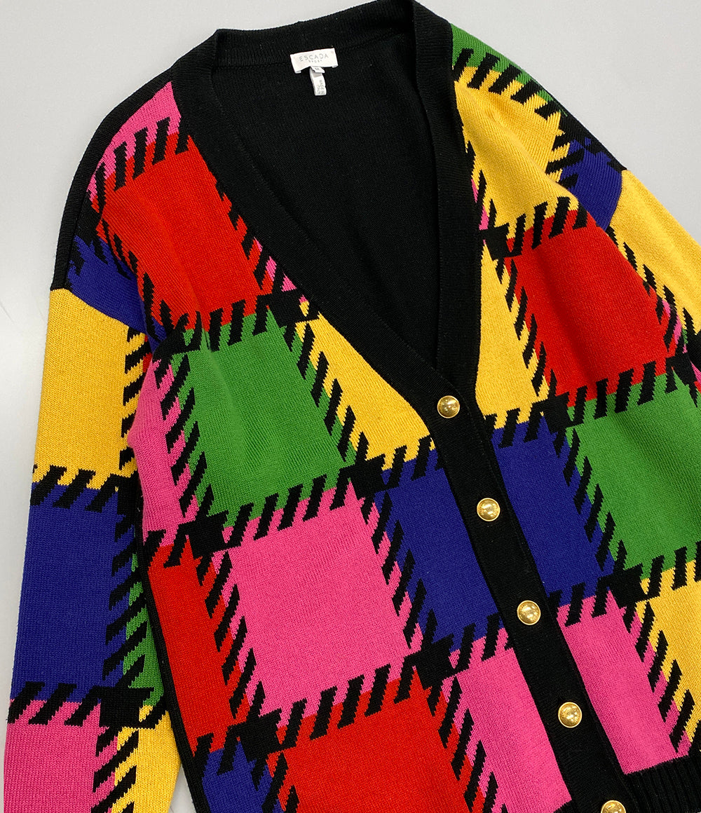 ESCADA SPORT 長袖カーディガン レディース SIZE M エスカーダスポート