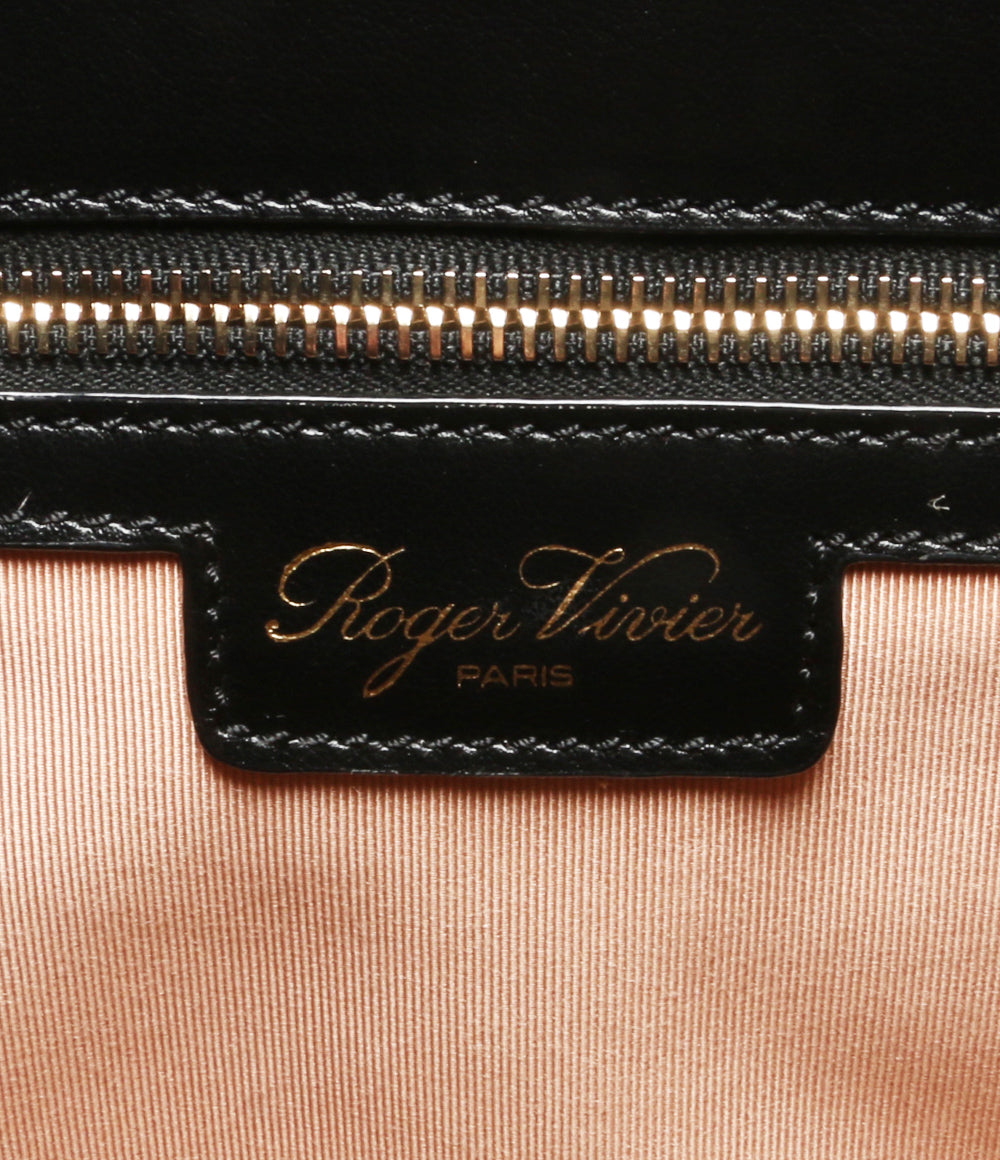 Roger Vivier ハンドバッグ レオパード ハラコ レディース ロジェヴィヴィエ