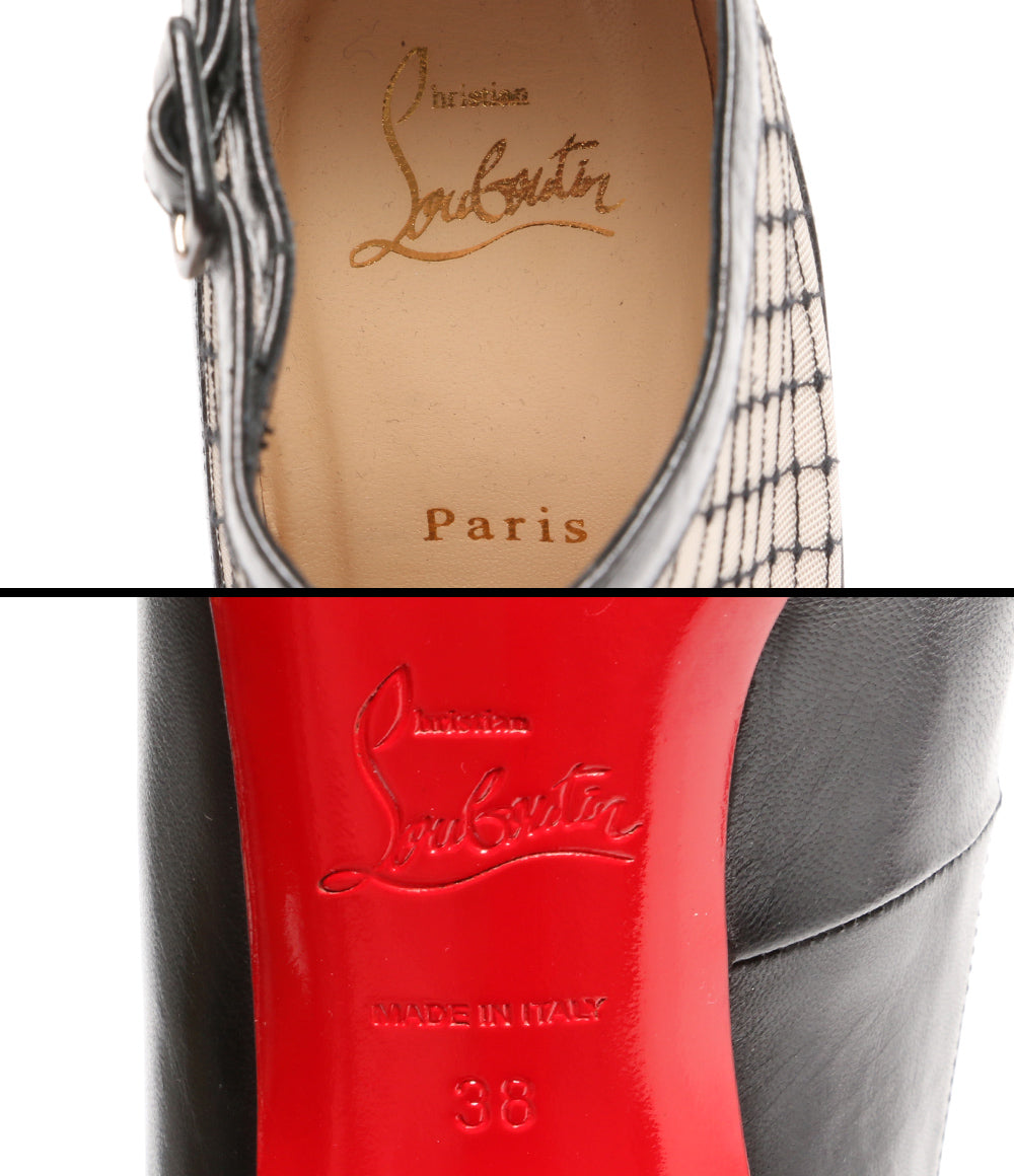 クリスチャンルブタン  メッシュショートブーツ      レディース SIZE 38  Christian Louboutin