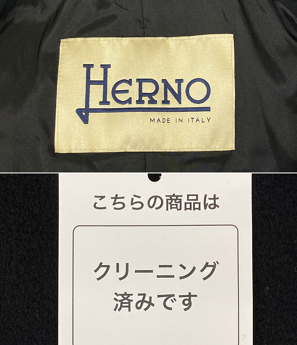 ヘルノ  ロングラムウールコート 2022AW     レディース SIZE 38  HERNO