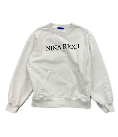 ニナリッチ  スウェット ホワイト ロゴ      レディース SIZE S  NINA RICCI