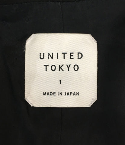 ユナイテッドトウキョウ  ライダースジャケット ブラック      レディース SIZE 1  UNITED TOKYO