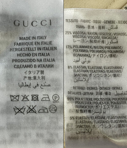 グッチ  ノースリーブワンピース ウェブトリムジャージードレス 17aw     レディース SIZE XS  GUCCI