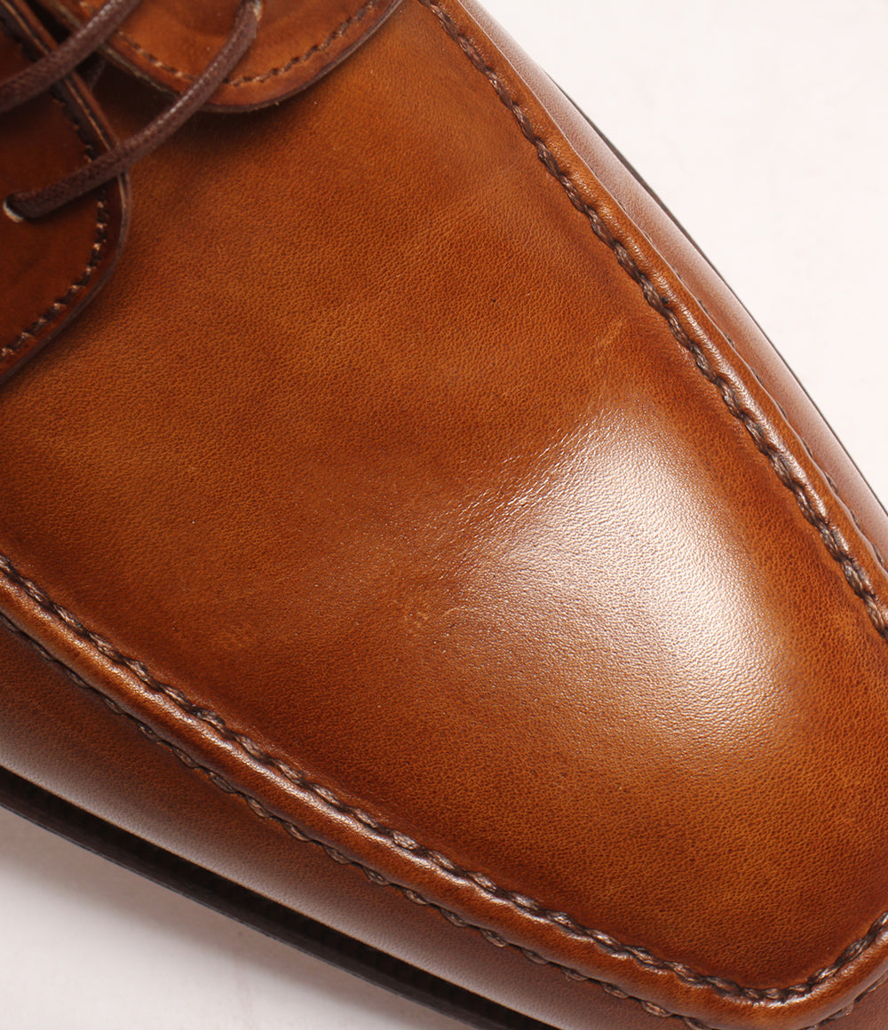 Campanil ドレスシューズ ブラウン モックトュー 120189 メンズ SIZE 6 カンパニーレ