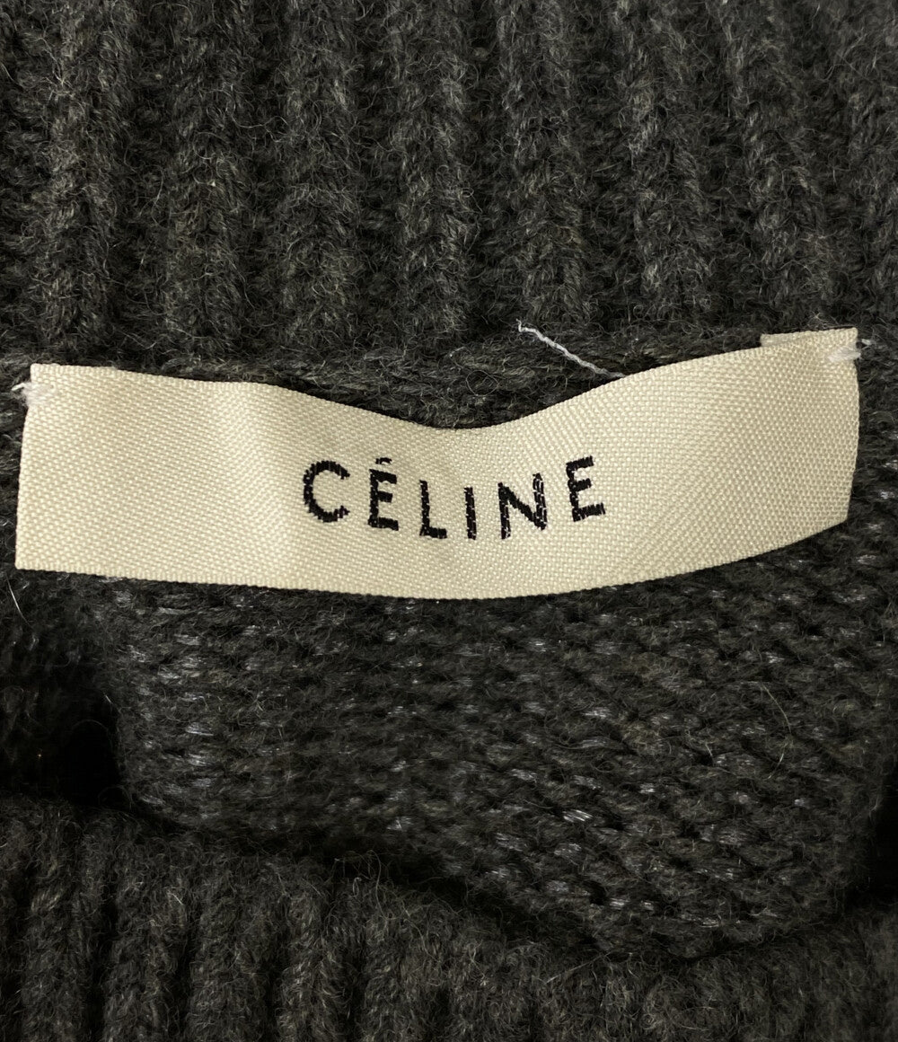 セリーヌ タートルネックチャンキーニット グレー レディース SIZE XS CELINE – Rehello by BOOKOFF