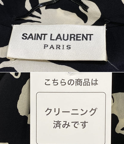 サンローラン  ノースリーブワンピース 星座柄      レディース SIZE 34  Saint Laurent