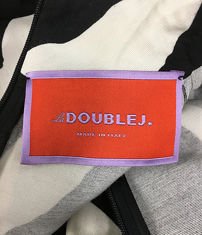 美品 la dobuleJ ラダブルジェイ 長袖ワンピース ブラック レディース SIZE XS