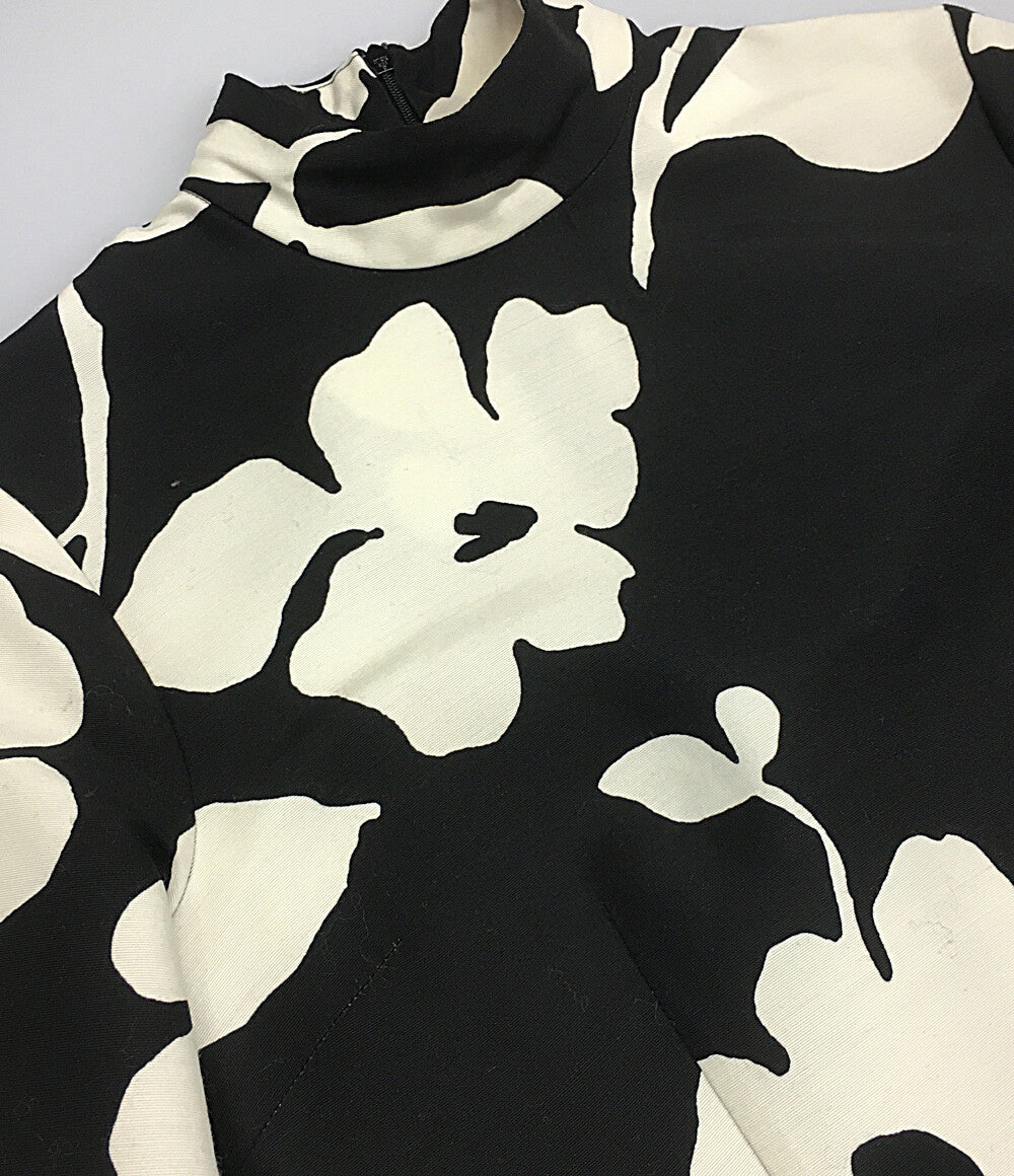 美品 la dobuleJ ラダブルジェイ 長袖ワンピース ブラック レディース SIZE XS