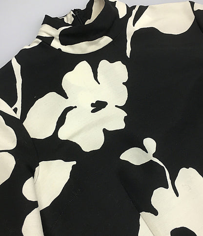 美品 la dobuleJ ラダブルジェイ 長袖ワンピース ブラック レディース SIZE XS