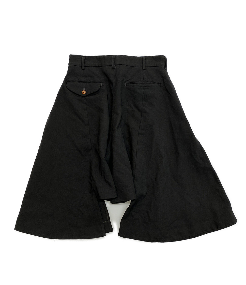 COMME des GARCONS HOMME PLUS エステルシンプルパンツ ブラック 2024SS PM-P0404 メンズ SIZE XS コムデギャルソンオムプリュス