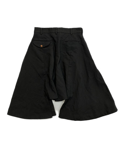 COMME des GARCONS HOMME PLUS エステルシンプルパンツ ブラック 2024SS PM-P0404 メンズ SIZE XS コムデギャルソンオムプリュス