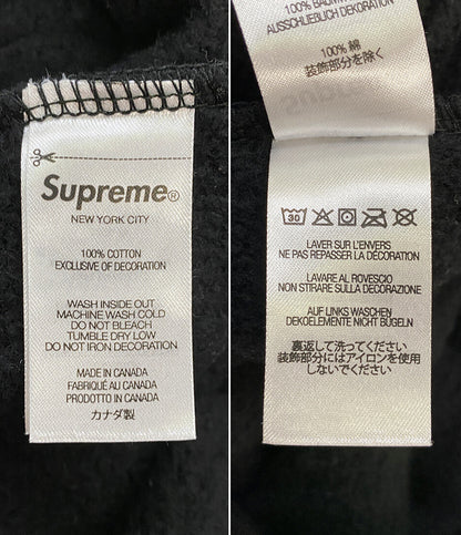 Supreme×WTAPS ダブルタップス スウェットパーカー ブラック メンズ SIZE L シュプリーム