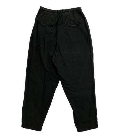 コモリ テーパードパンツ ブラック 24ss Z01-03013 メンズ SIZE 1 COMOLI