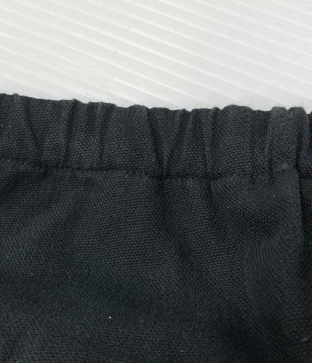 コモリ テーパードパンツ ブラック 24ss Z01-03013 メンズ SIZE 1 COMOLI