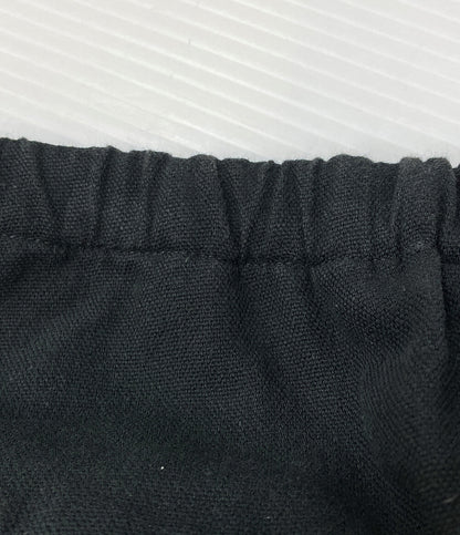 コモリ テーパードパンツ ブラック 24ss Z01-03013 メンズ SIZE 1 COMOLI