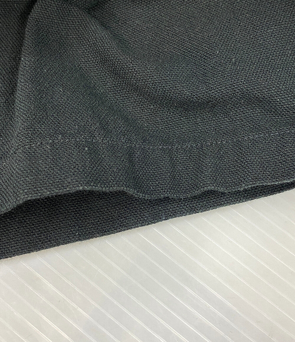コモリ テーパードパンツ ブラック 24ss Z01-03013 メンズ SIZE 1 COMOLI