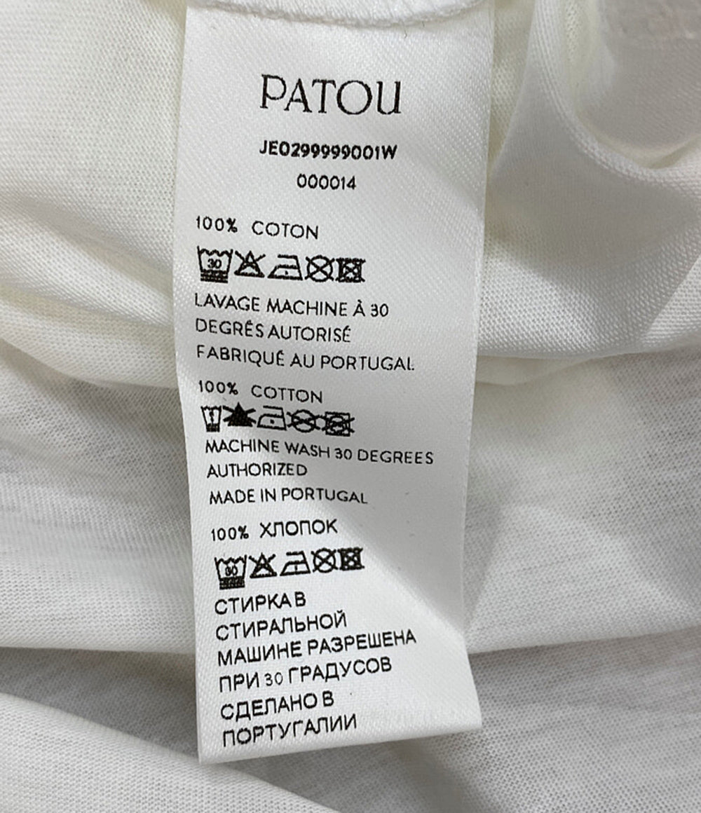 美品 PATOU パトゥ 半袖Ｔシャツ ロゴTシャツ JE029 M レディース SIZE M