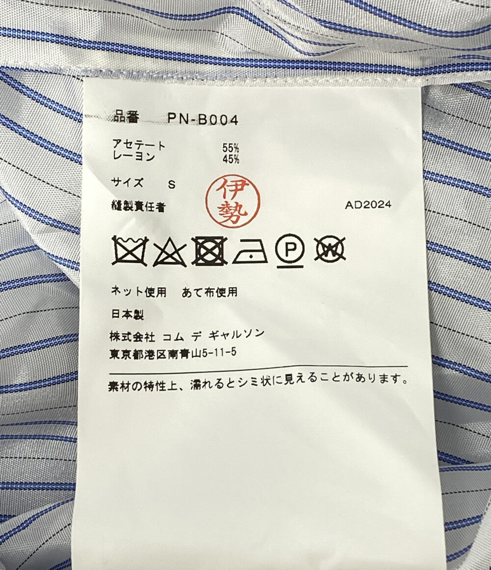 コムデギャルソンシャツ 長袖シャツ Vertical Stripe Shirt 24AW PN-B004 メンズ SIZE S COMME des GARCONS SHIRT