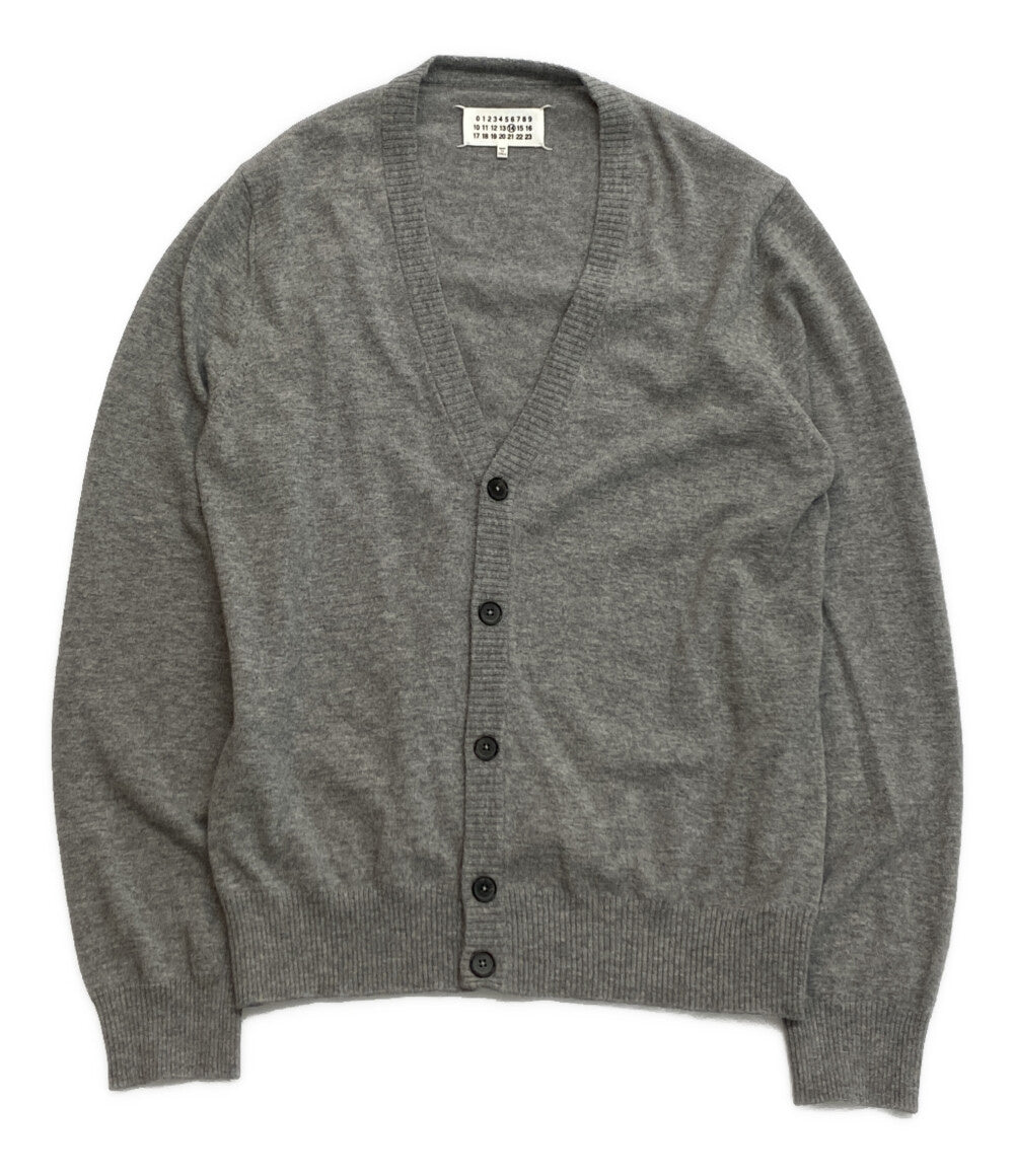 美品 Maison Margiela エルボーパッチカーディガン GRY メンズ SIZE 1 メゾンマルジェラ