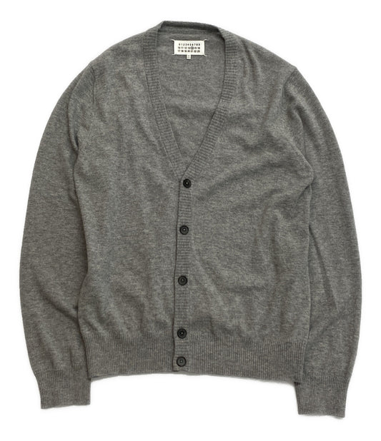 美品 Maison Margiela エルボーパッチカーディガン GRY メンズ SIZE 1 メゾンマルジェラ