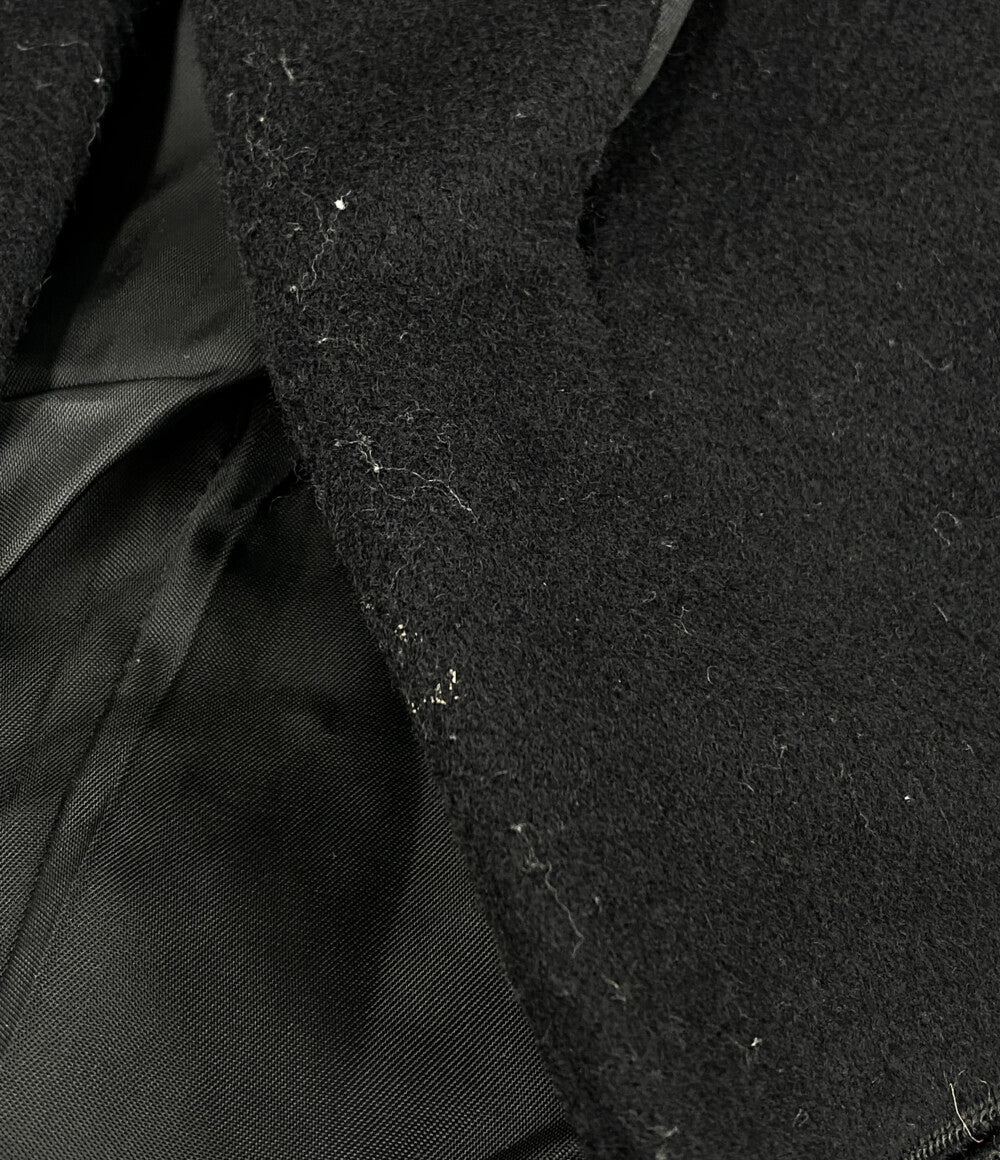 ノワールケイニノミヤ ナイロンカシミヤ混 ウールチェスターコート 3D-C018 レディース SIZE XS noir kei ninomiya