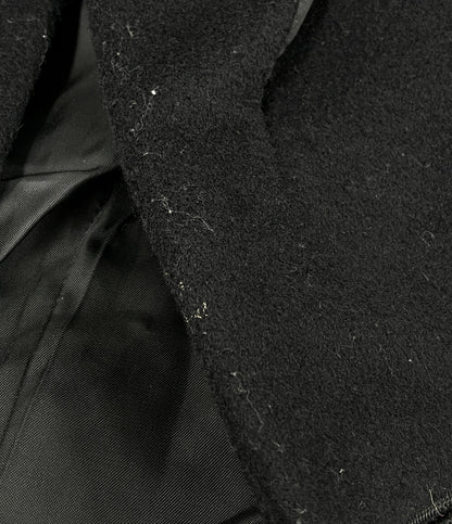 ノワールケイニノミヤ ナイロンカシミヤ混 ウールチェスターコート 3D-C018 レディース SIZE XS noir kei ninomiya