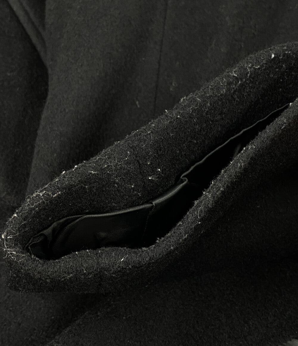 ノワールケイニノミヤ ナイロンカシミヤ混 ウールチェスターコート 3D-C018 レディース SIZE XS noir kei ninomiya