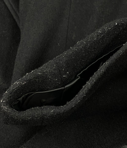 ノワールケイニノミヤ ナイロンカシミヤ混 ウールチェスターコート 3D-C018 レディース SIZE XS noir kei ninomiya