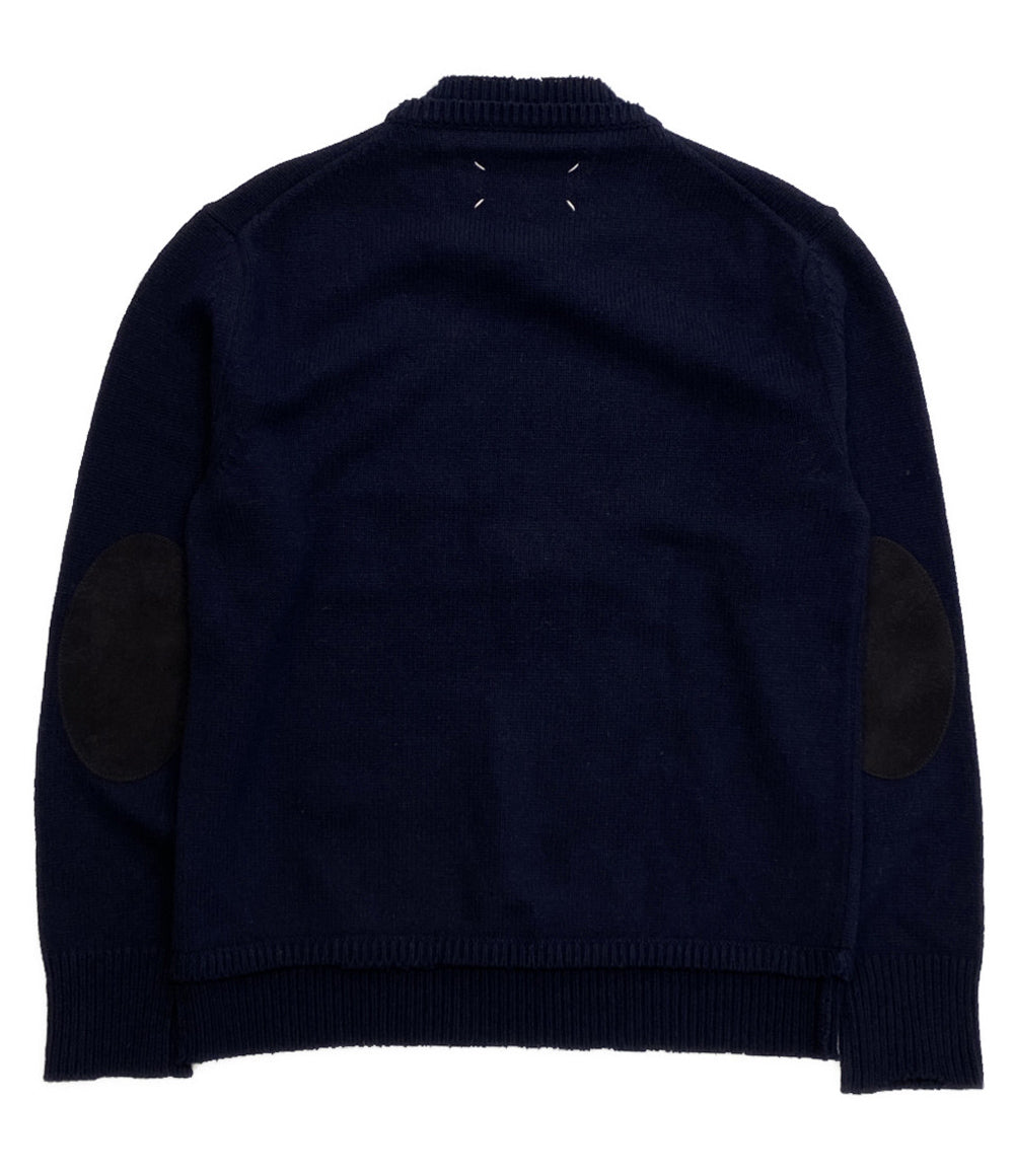 Maison Margiela エルボーパッチニット 5G Elbow Patch Crew Neck Knit