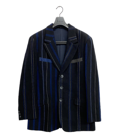 Y's for men ジャケット STRIPED PATTERN JACKET WITH COLOR SCHEME 23AW MJ-J03-809 メンズ SIZE 3 ワイズ フォー メン