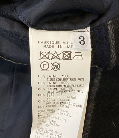 Y's for men ジャケット STRIPED PATTERN JACKET WITH COLOR SCHEME 23AW MJ-J03-809 メンズ SIZE 3 ワイズ フォー メン