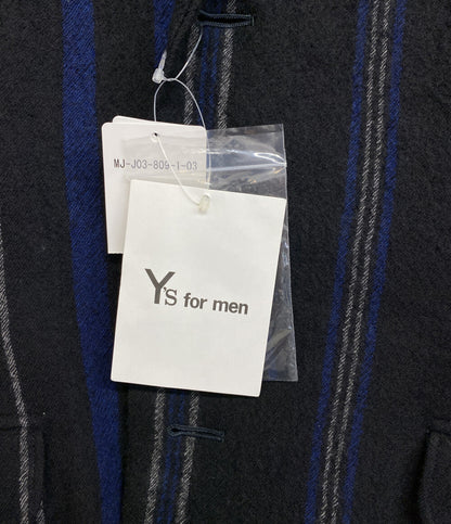 Y's for men ジャケット STRIPED PATTERN JACKET WITH COLOR SCHEME 23AW MJ-J03-809 メンズ SIZE 3 ワイズ フォー メン