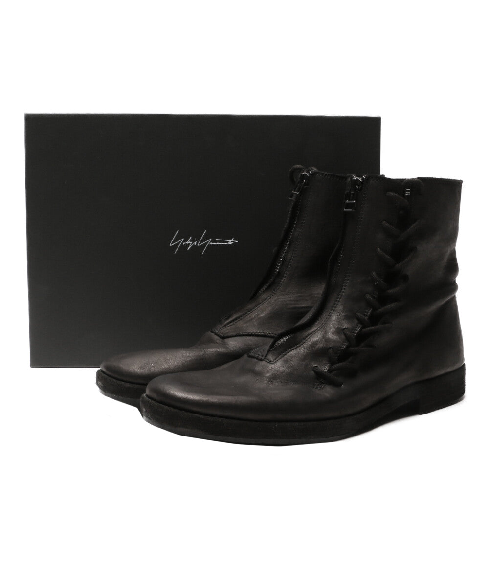 ヨウジヤマモト フロントジップブーツ メンズ SIZE 03 YOHJI YAMAMOTO
