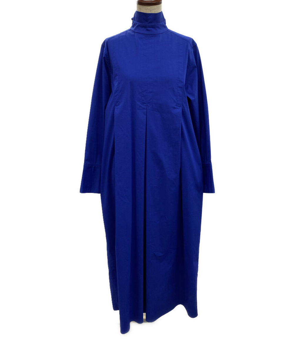サトルササキ 長袖ワンピース THREE-TUCKED LONG DRESS 2022AW FW22-DR02-206 レディース SIZE 1 SATORU SASAKI