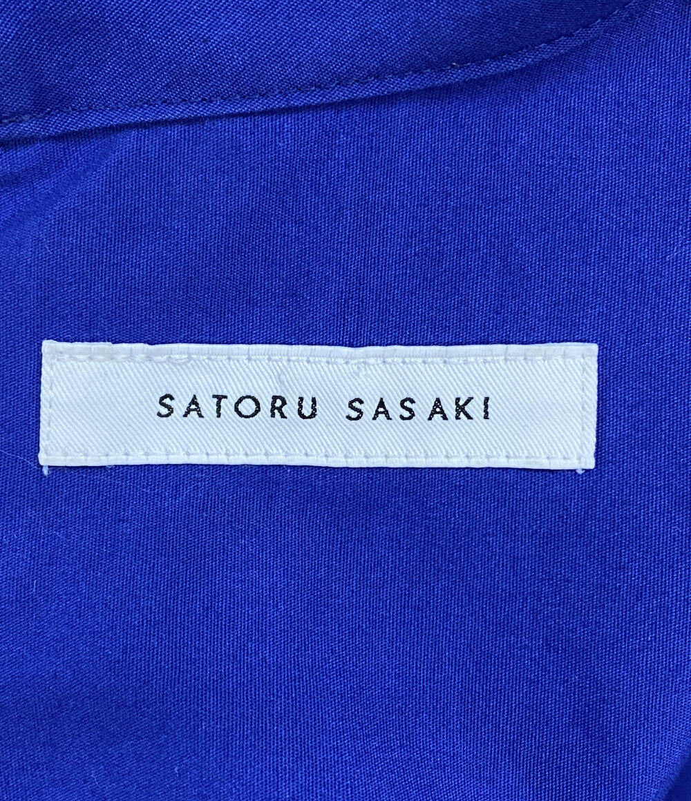 サトルササキ 長袖ワンピース THREE-TUCKED LONG DRESS 2022AW FW22-DR02-206 レディース SIZE 1 SATORU SASAKI