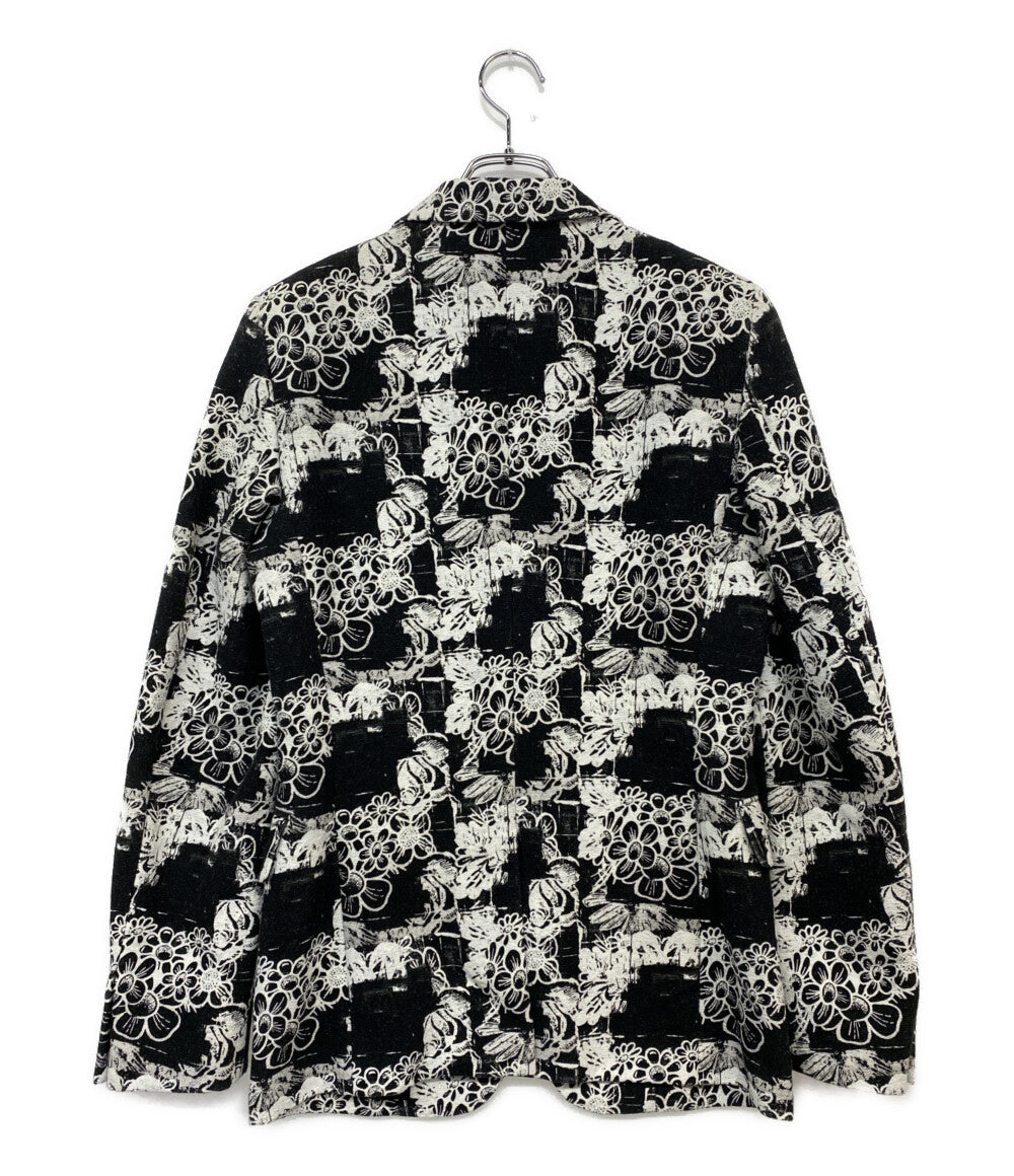 コムデギャルソンオムプリュス フローラルデザインテーラード