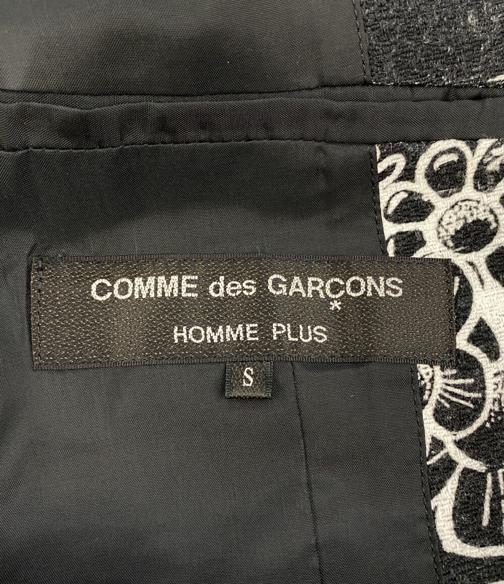 COMME des GARCONS HOMME PLUS フローラルデザインテーラード