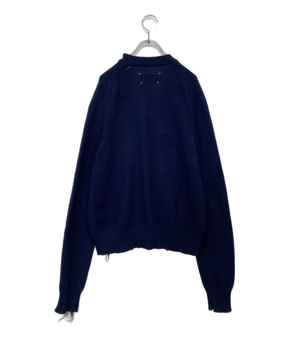 メゾンマルジェラ カーディガン Decontracte Raglan Sleeve Cardigan 2022SS レディース SIZE S Maison Margiela