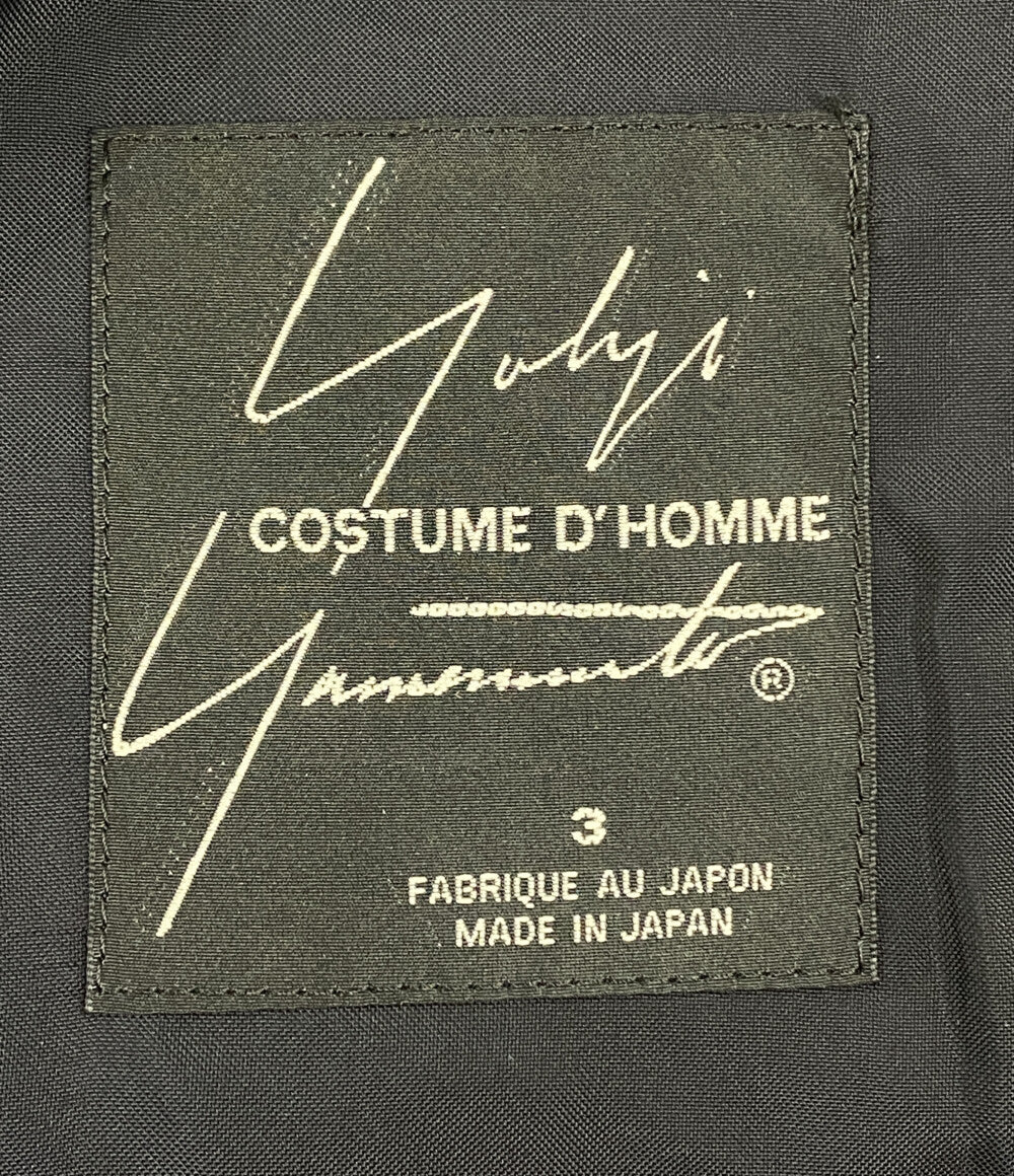 YOHJI YAMAMOTO COSTUME D’HOMME ヨウジヤマモトコスチュームドオム テーラードジャケット 20AW HR-J80-150 メンズ SIZE 3