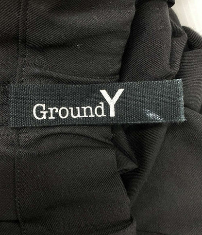 グラウンド ワイ サルエルパンツ T W Gabardine HAKAMA Pants GA-P11-100 メンズ SIZE 3 Ground Y