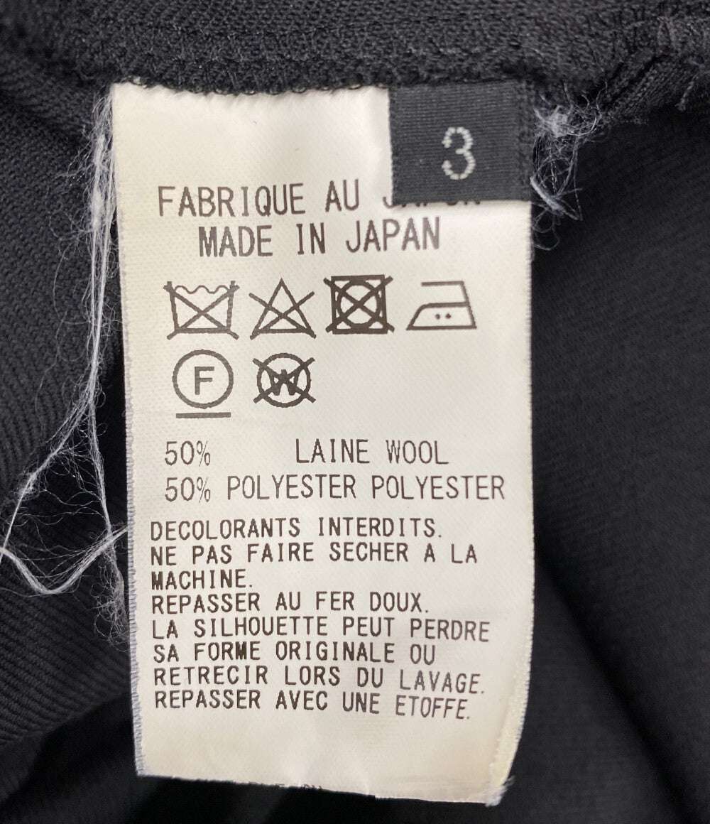 グラウンド ワイ サルエルパンツ T W Gabardine HAKAMA Pants GA-P11-100 メンズ SIZE 3 Ground Y