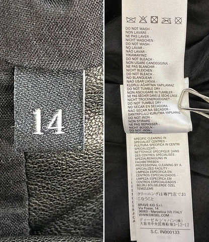 DIESEL マルチパッチライダース レディース SIZE 14 ディーゼル