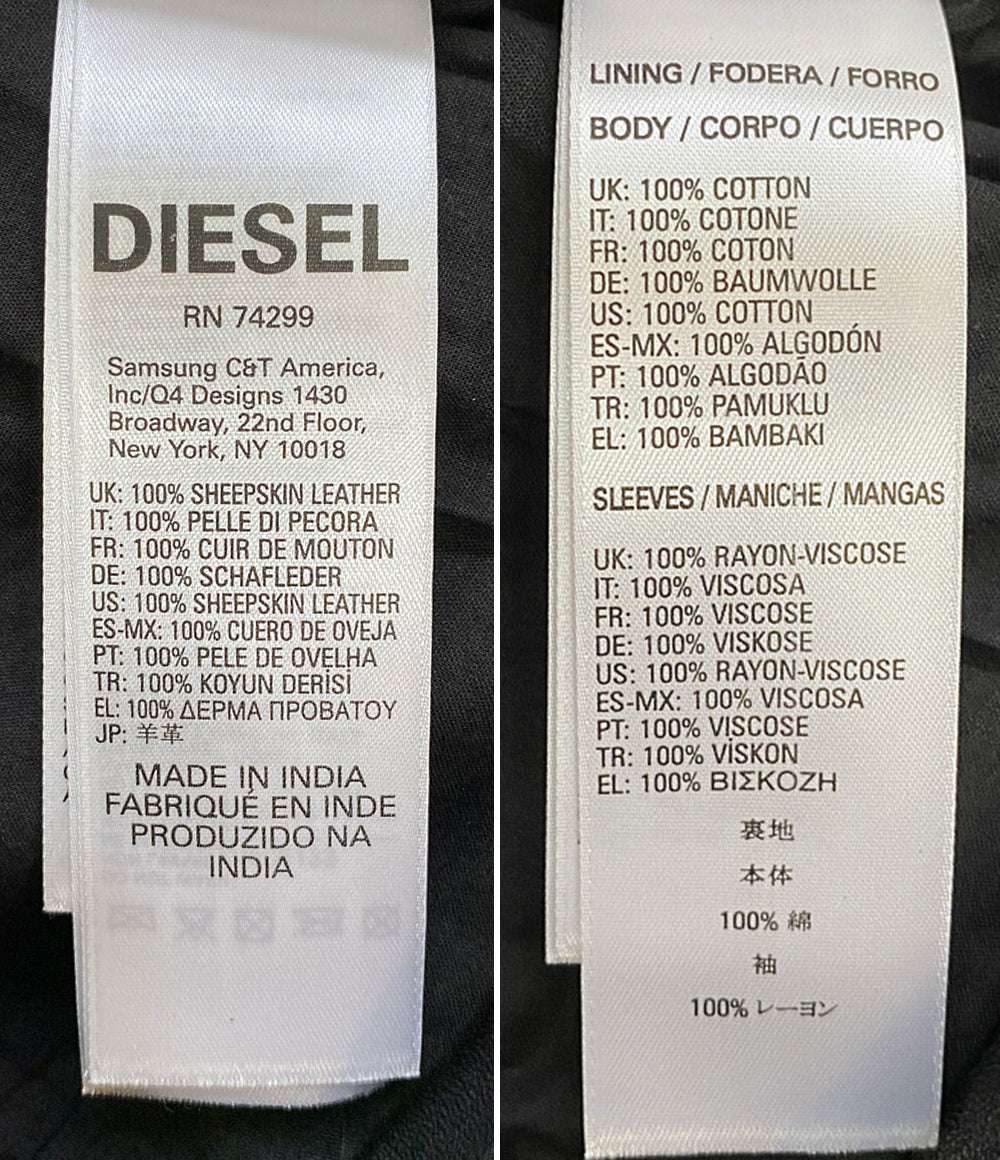 DIESEL マルチパッチライダース レディース SIZE 14 ディーゼル