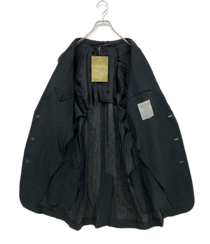 YOHJI YAMAMOTO POUR HOMME ジャケット 60 LINEN NAMORE ZIGZAG ST JKT 24ss HS-J21-335 メンズ SIZE 2 ヨウジヤマモトプールオム