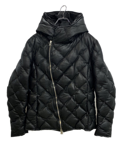 ISAMU KATAYAMA BACKLASH イサムカタヤマバックラッシュ ダウンジャケット カンガルーレザー 1363-02 メンズ SIZE XL
