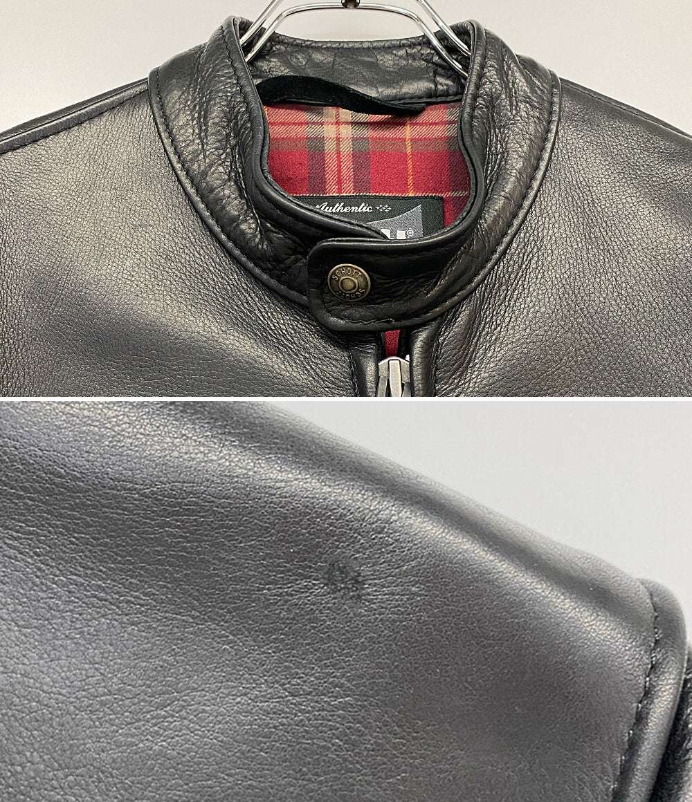 Schott シングルライダースジャケット／USA製 メンズ SIZE Ｓ ショット